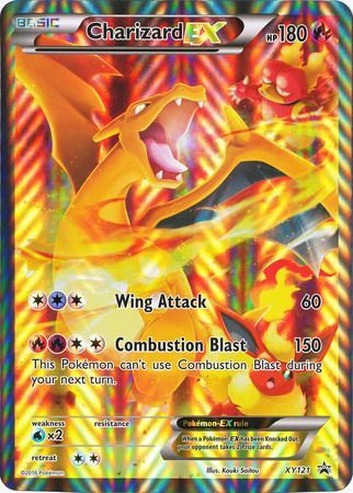 Charizard EX (XY121) (Jumbo Card) [XY: Black Star Promos] | All Aboard Games