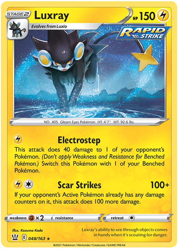 Luxray (048/163) [Sword & Shield: Battle Styles] | All Aboard Games