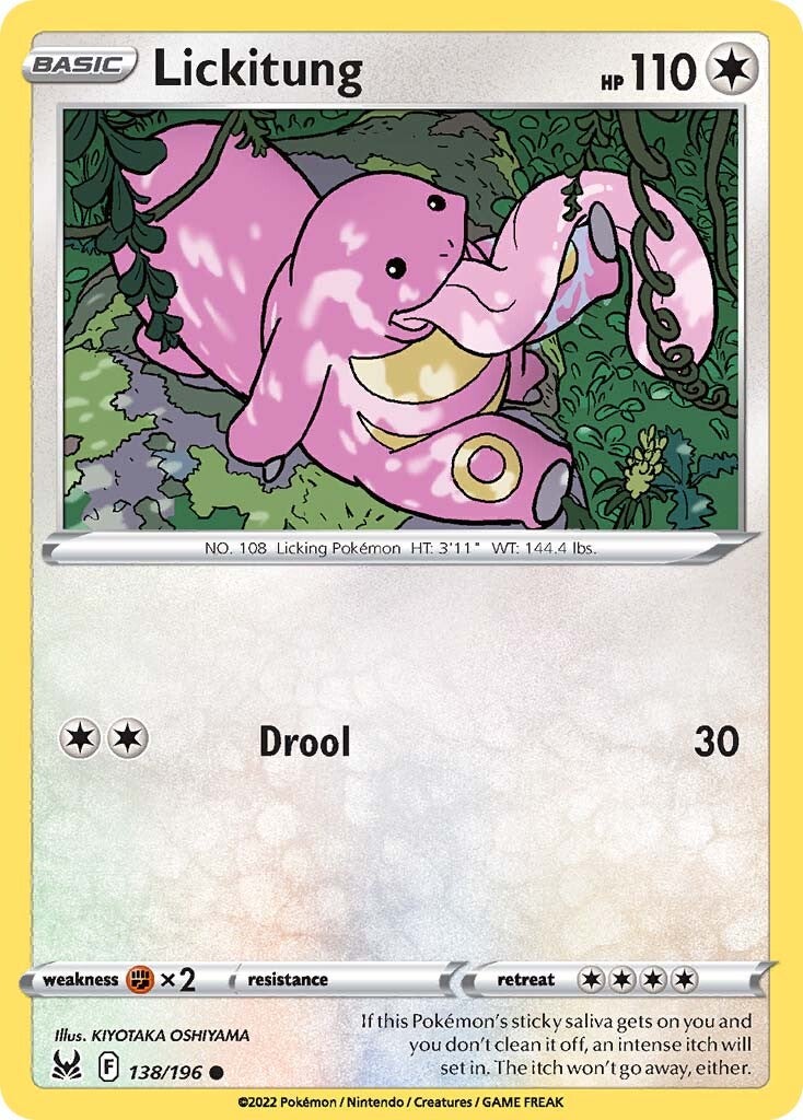 Lickitung (138/196) [Sword & Shield: Lost Origin] | All Aboard Games