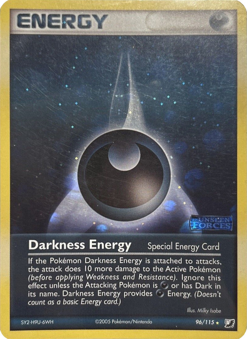 Darkness Energy (96/115) (Stamped) [EX: Unseen Forces] | All Aboard Games