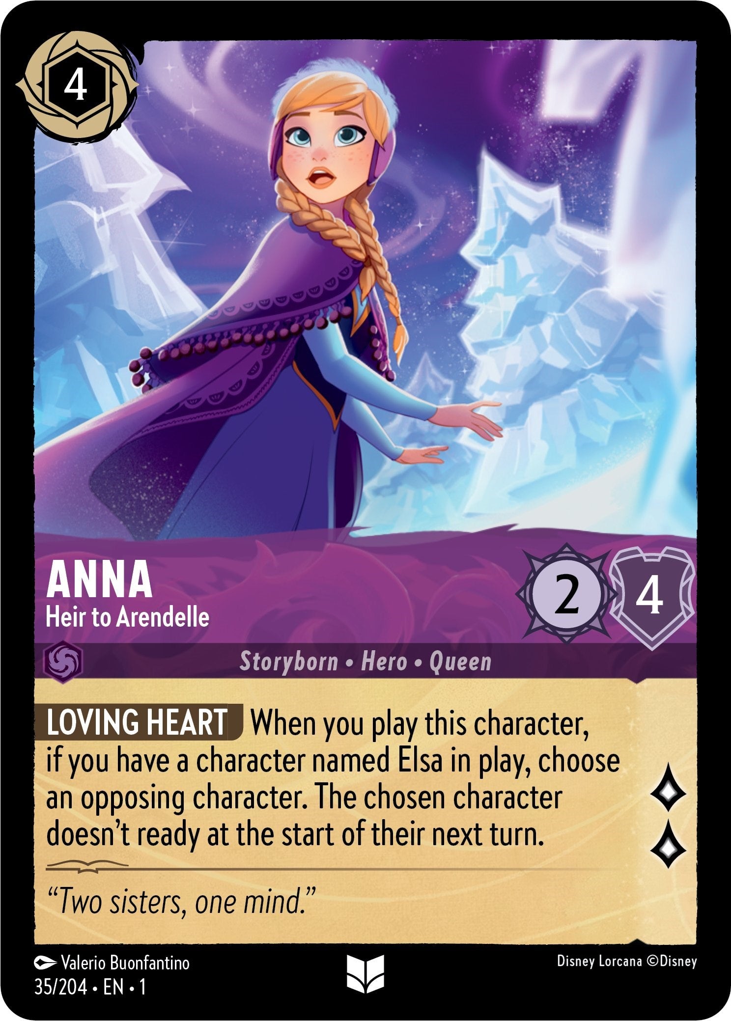 Anna - Heir to Arendelle (35/204) [The First Chapter] | All Aboard Games