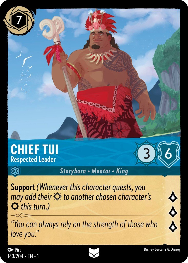 Chief Tui - Respected Leader (143/204) [The First Chapter] | All Aboard Games