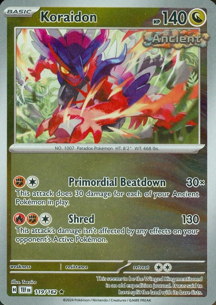 Koraidon (119/162) [Scarlet & Violet: Temporal Forces] | All Aboard Games