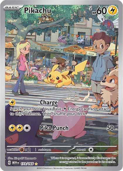 Pikachu (173/165) [Scarlet & Violet: 151] | All Aboard Games