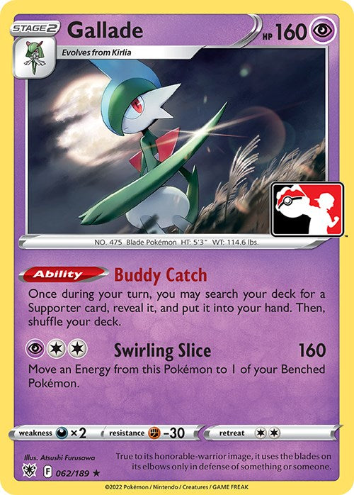 Gallade (062/189) [Prize Pack Series Three] | All Aboard Games