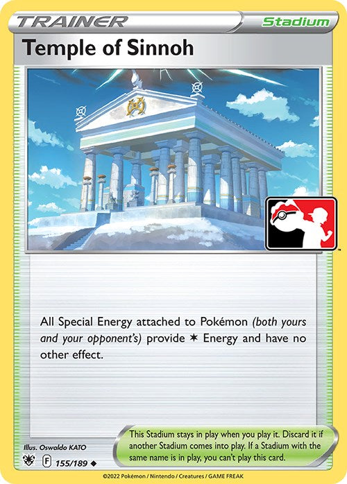 Temple of Sinnoh (155/189) [Prize Pack Series Three] | All Aboard Games
