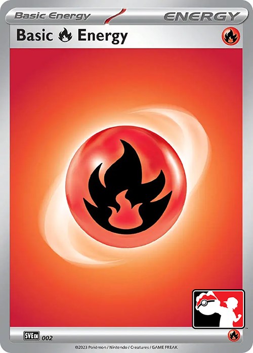 Basic Fire Energy (002) [Prize Pack Series Three] | All Aboard Games