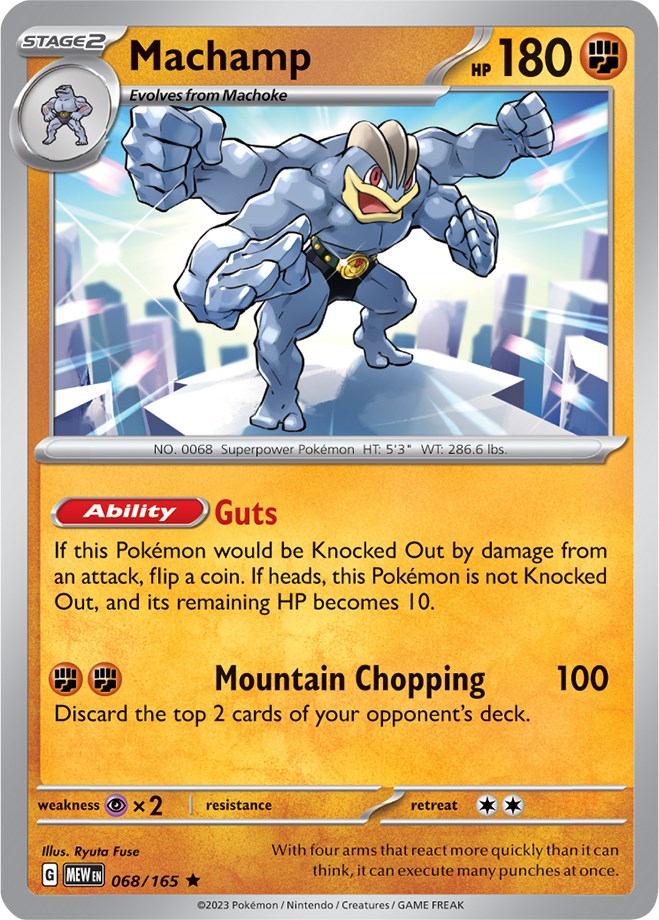 Machamp (068/165) [Scarlet & Violet: 151] | All Aboard Games