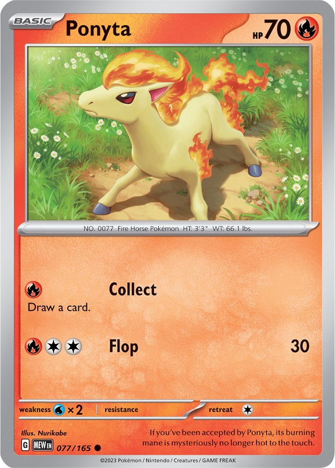 Ponyta (077/165) [Scarlet & Violet: 151] | All Aboard Games