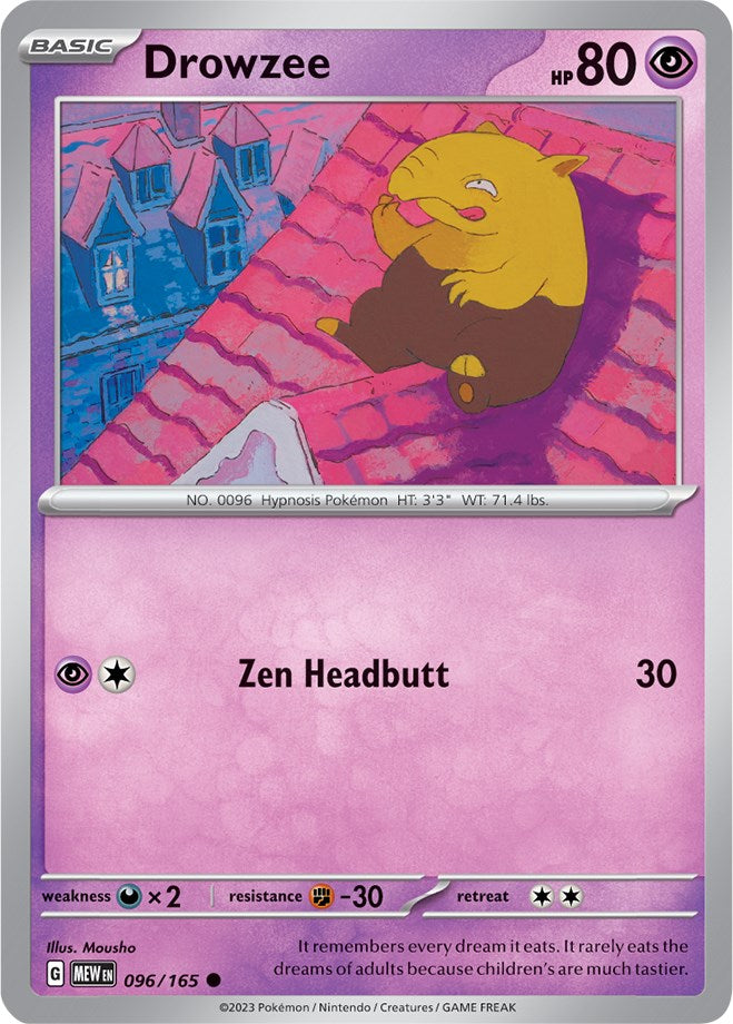 Drowzee (096/165) [Scarlet & Violet: 151] | All Aboard Games