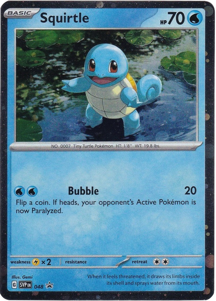 Squirtle (048) (Cosmos Holo) [Scarlet & Violet: Black Star Promos] | All Aboard Games