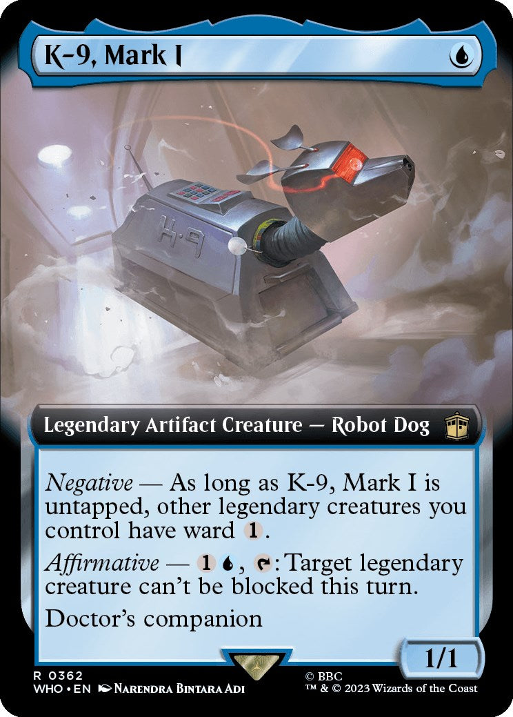 K-9, Mark I (Extended Art) [Doctor Who] | All Aboard Games