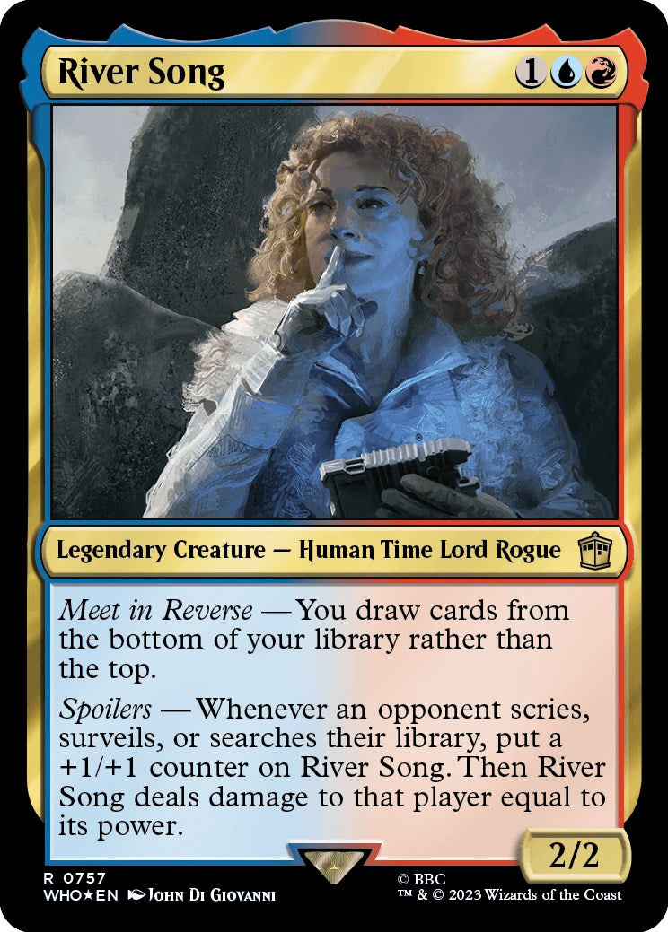 River Song (Surge Foil) [Doctor Who] | All Aboard Games