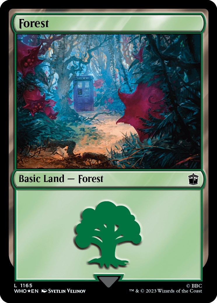 Forest (1165) (Surge Foil) [Doctor Who] | All Aboard Games