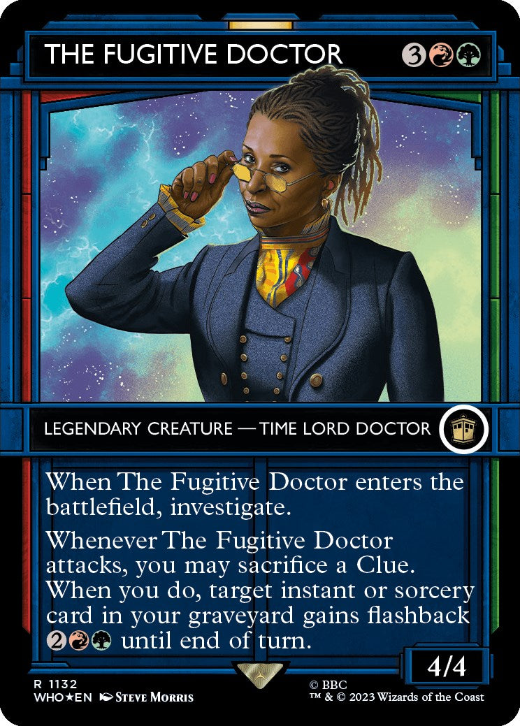 The Fugitive Doctor (Showcase) (Surge Foil) [Doctor Who] | All Aboard Games