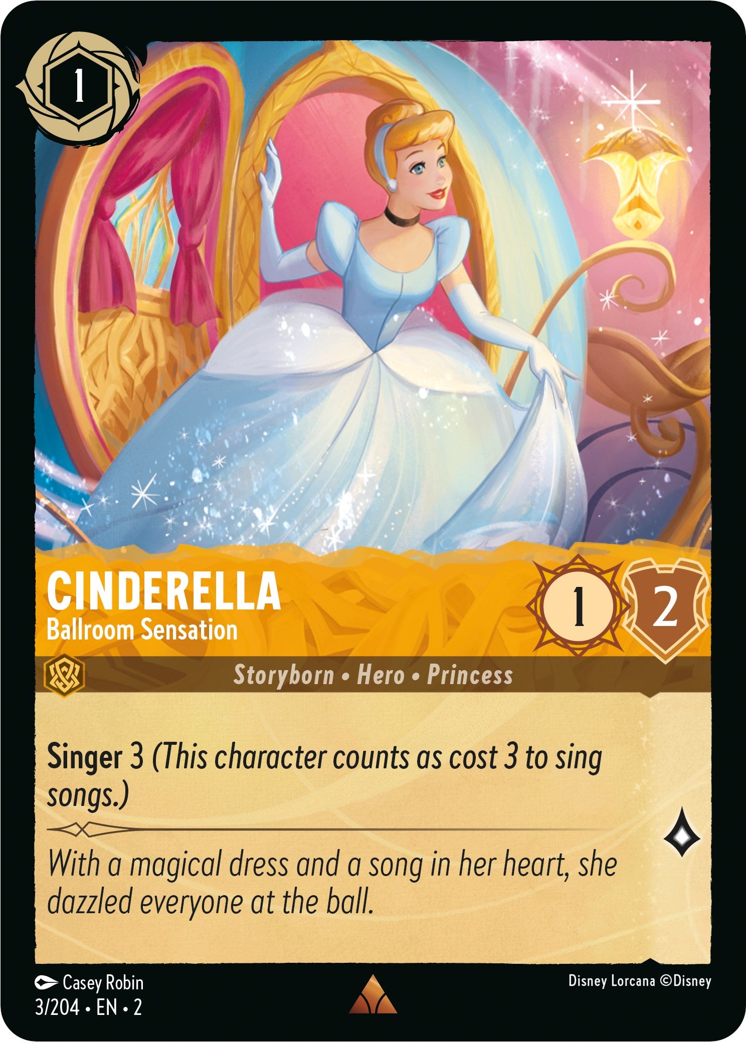 Cinderella - Ballroom Sensation (3/204) [Rise of the Floodborn] | All Aboard Games