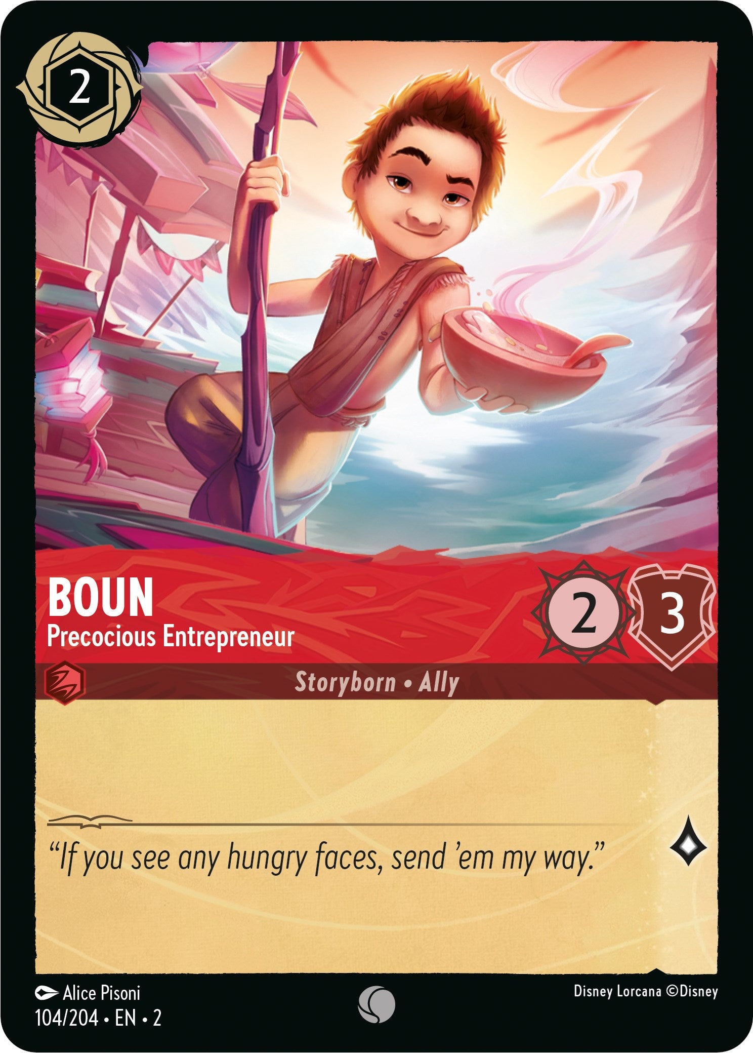 Boun - Precocious Entrepreneur (104/204) [Rise of the Floodborn] | All Aboard Games