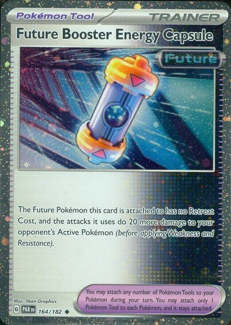 Future Booster Energy Capsule (164/182) (Cosmos Holo) [Scarlet & Violet: Paradox Rift] | All Aboard Games