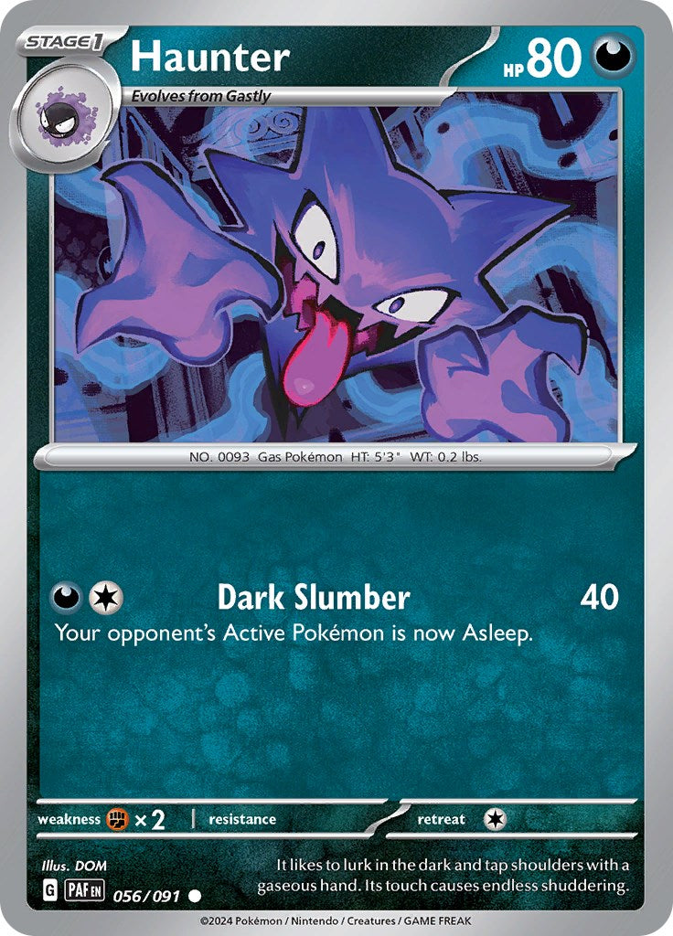 Haunter (056/091) [Scarlet & Violet: Paldean Fates] | All Aboard Games