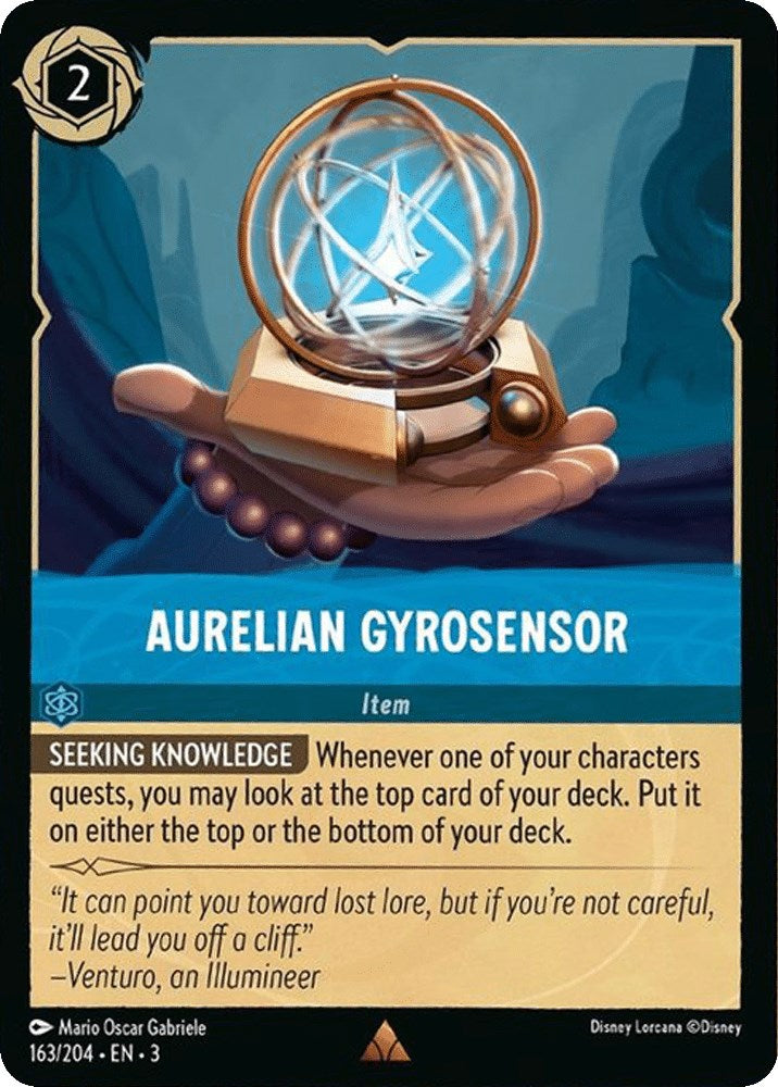 Aurelian Gyrosensor (163/204) [Into the Inklands] | All Aboard Games