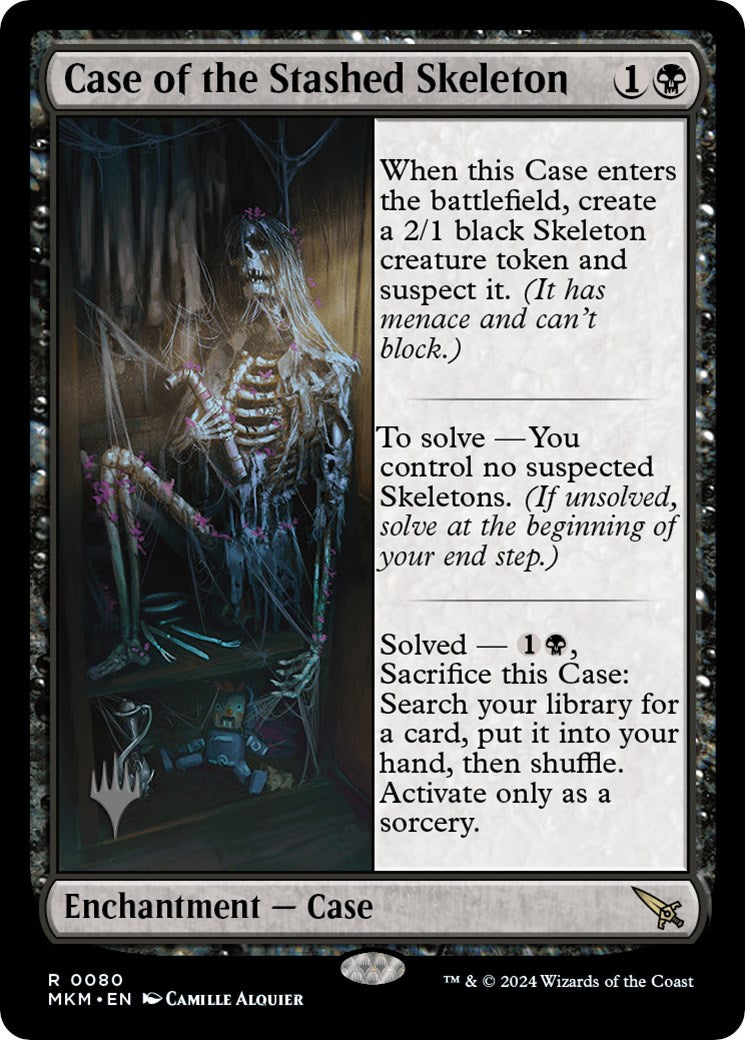 Case of the Stashed Skeleton (Promo Pack) [Murders at Karlov Manor Promos] | All Aboard Games