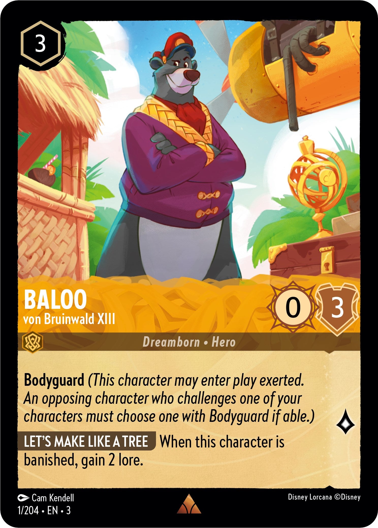 Baloo - von Bruinwald XIII (1/204) [Into the Inklands] | All Aboard Games