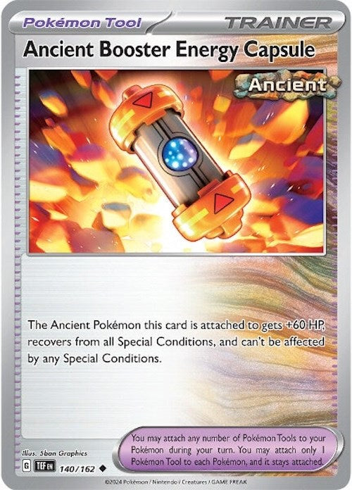 Ancient Booster Energy Capsule (140/162) [Scarlet & Violet: Temporal Forces] | All Aboard Games