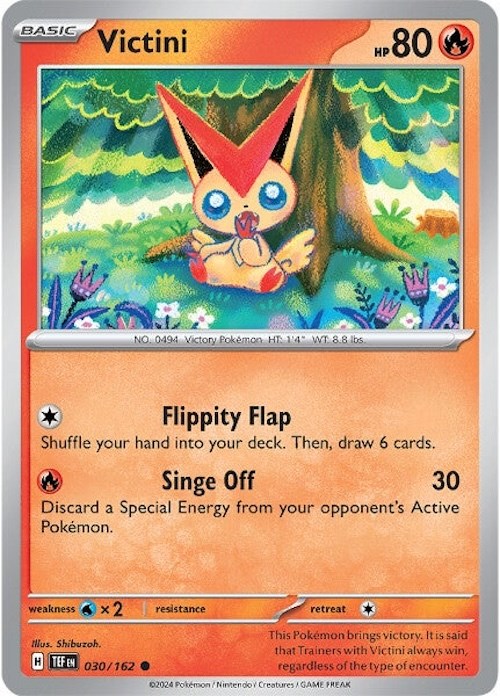 Victini (030/162) [Scarlet & Violet: Temporal Forces] | All Aboard Games