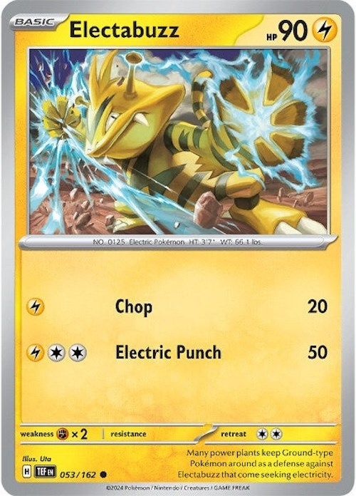 Electabuzz (053/162) [Scarlet & Violet: Temporal Forces] | All Aboard Games