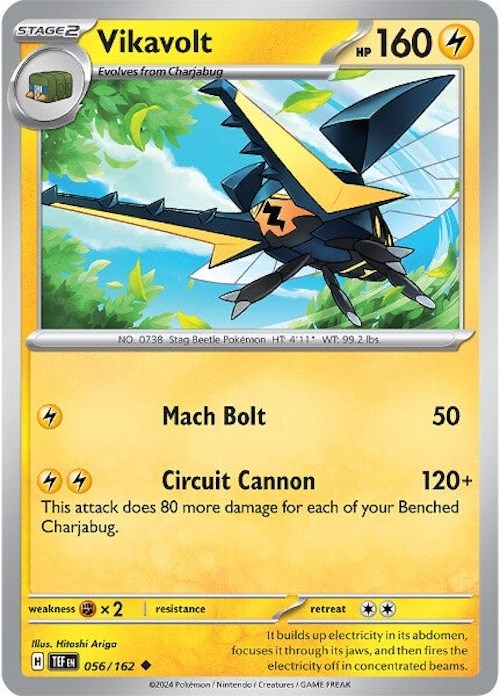 Vikavolt (056/162) [Scarlet & Violet: Temporal Forces] | All Aboard Games