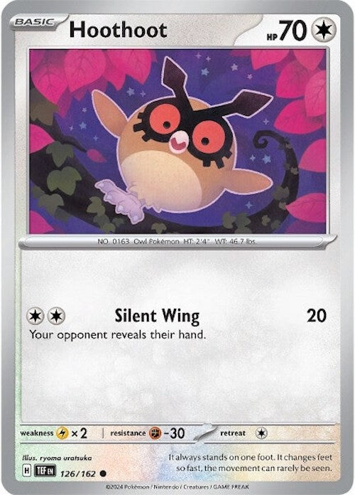 Hoothoot (126/162) [Scarlet & Violet: Temporal Forces] | All Aboard Games