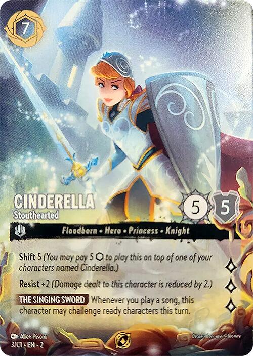 Cinderella - Stouthearted (3) [Promo Cards] | All Aboard Games