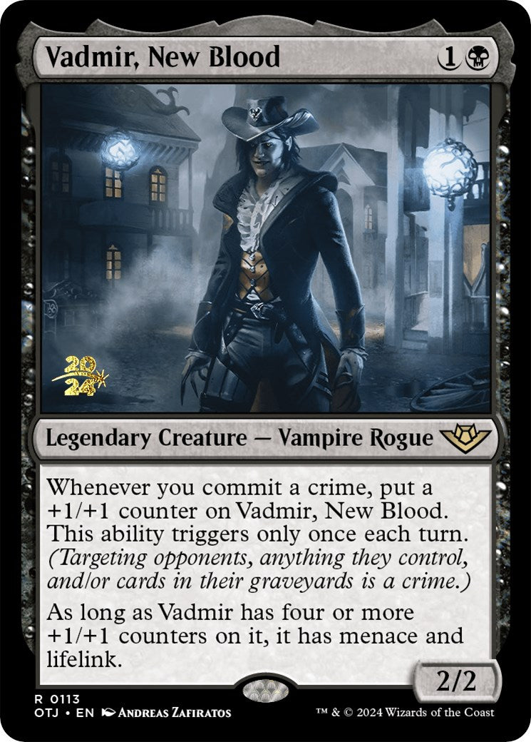 Vadmir, New Blood [Outlaws of Thunder Junction Prerelease Promos] | All Aboard Games