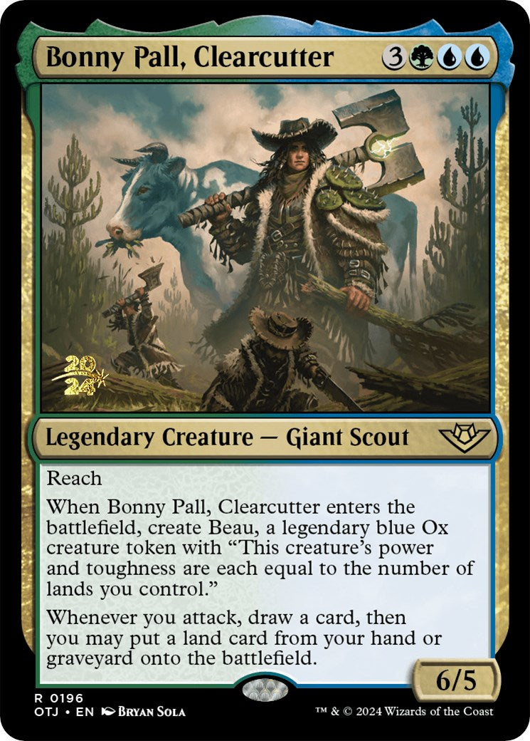 Bonny Pall, Clearcutter [Outlaws of Thunder Junction Prerelease Promos] | All Aboard Games