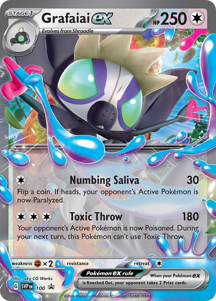 Grafaiai ex (100) [Scarlet & Violet: Black Star Promos] | All Aboard Games