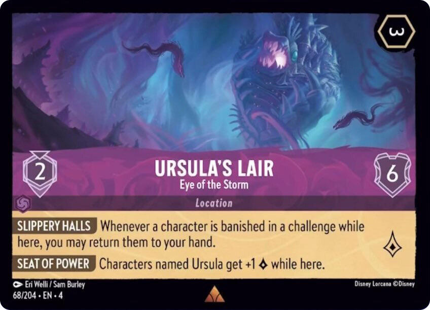 Ursula's Lair - Eye of the Storm (68/204) [Ursula's Return] | All Aboard Games
