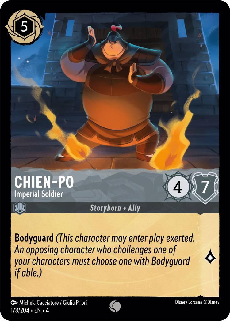 Chien-Po - Imperial Soldier (178/204) [Ursula's Return] | All Aboard Games