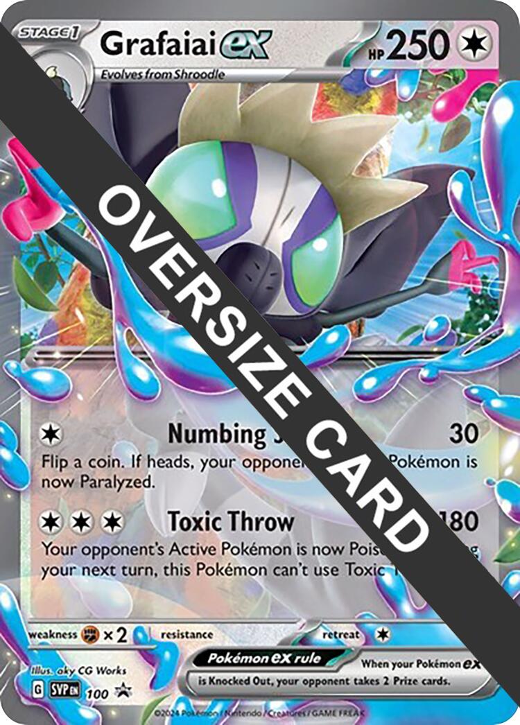 Grafaiai ex (100) (Jumbo Card) [Scarlet & Violet: Black Star Promos] | All Aboard Games