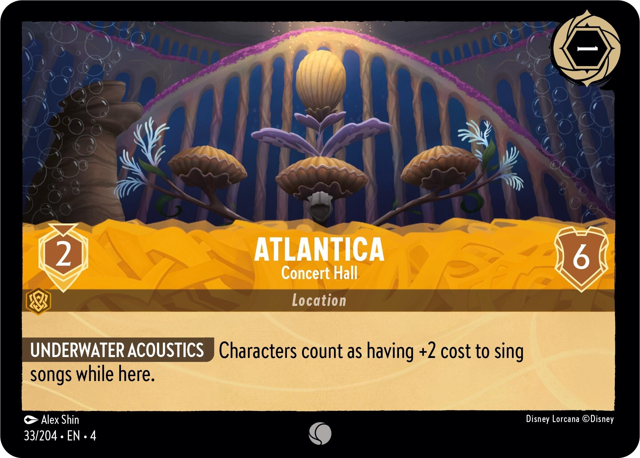 Atlantica - Concert Hall (33/204) [Ursula's Return] | All Aboard Games