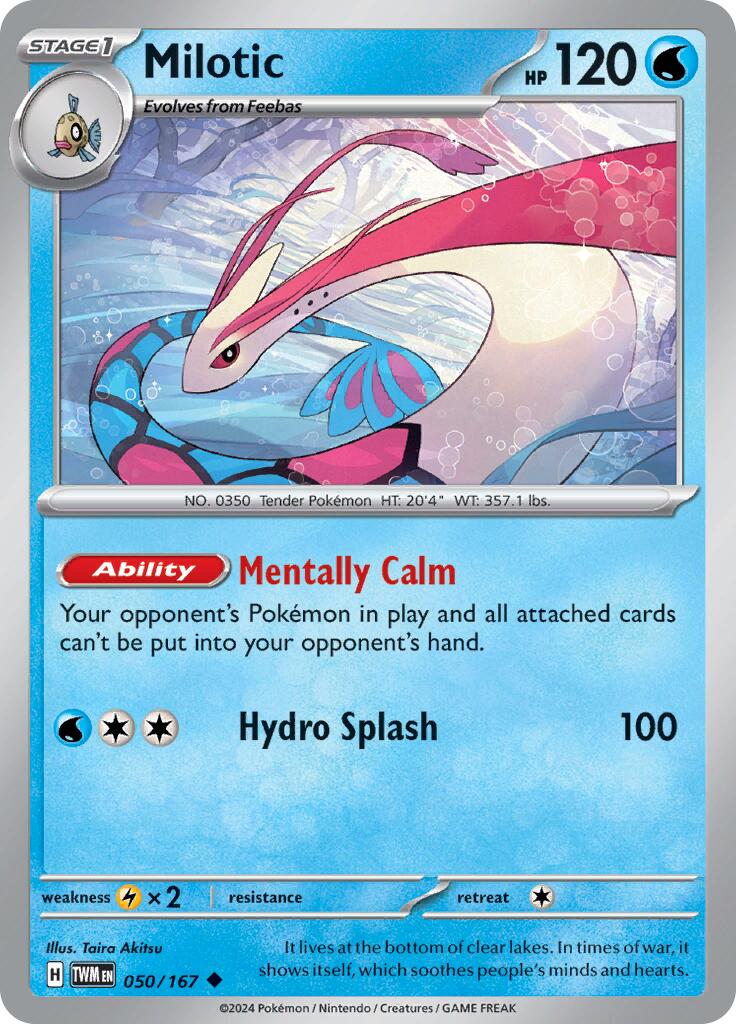 Milotic (050/167) [Scarlet & Violet: Twilight Masquerade] | All Aboard Games