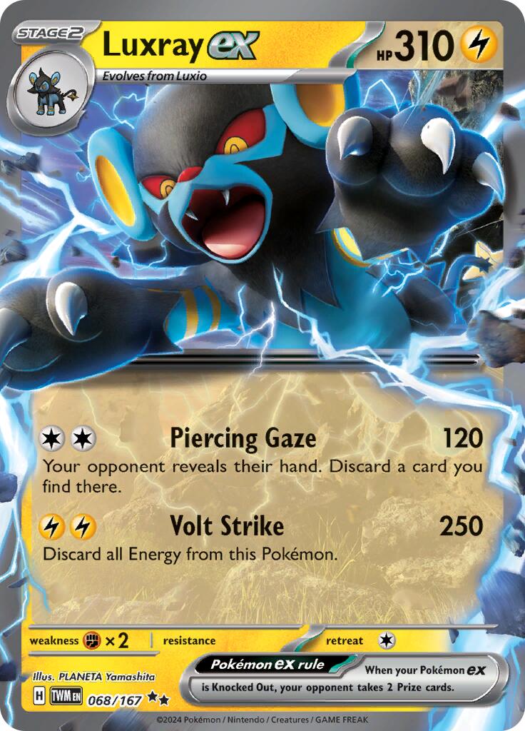 Luxray ex (068/167) [Scarlet & Violet: Twilight Masquerade] | All Aboard Games