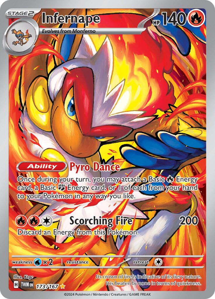 Infernape (173/167) [Scarlet & Violet: Twilight Masquerade] | All Aboard Games