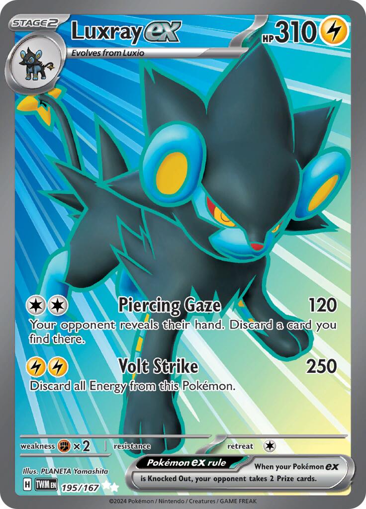 Luxray ex (195/167) [Scarlet & Violet: Twilight Masquerade] | All Aboard Games