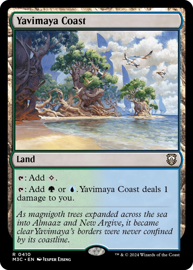 Yavimaya Coast [Modern Horizons 3 Commander] | All Aboard Games
