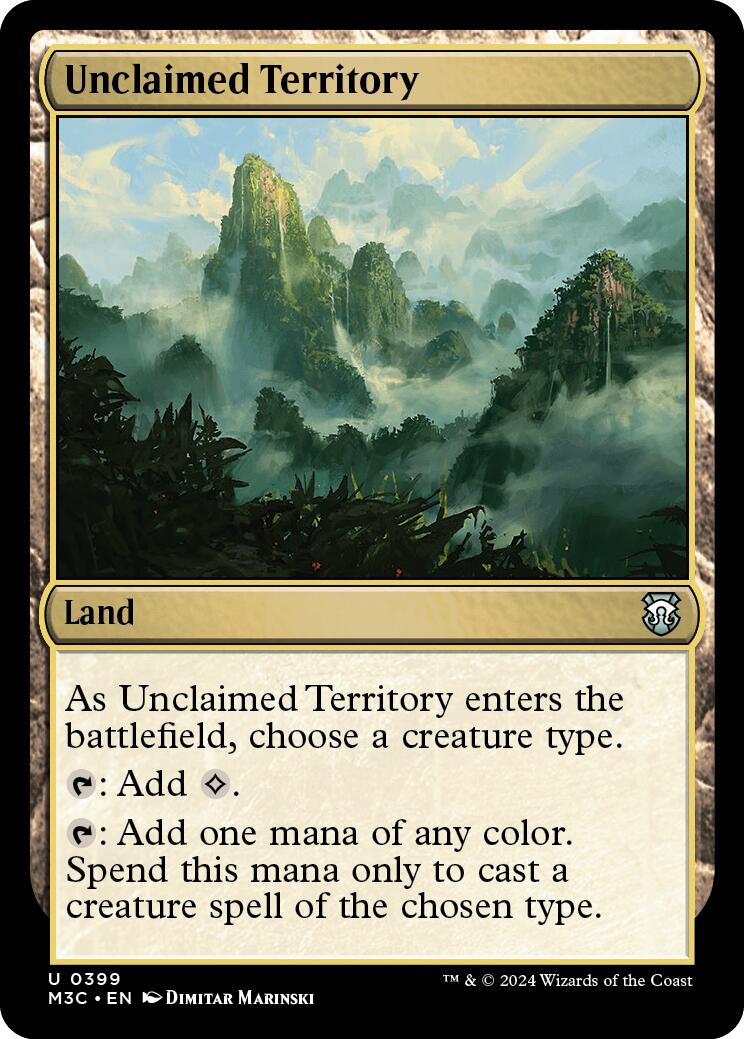 Unclaimed Territory [Modern Horizons 3 Commander] | All Aboard Games