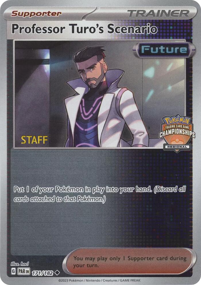 Professor Turo's Scenario (171/182) (2023 Regional Championships Staff) [League & Championship Cards] | All Aboard Games