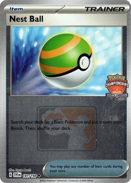 Nest Ball (181/198) (2024 North America Championships) [League & Championship Cards] | All Aboard Games