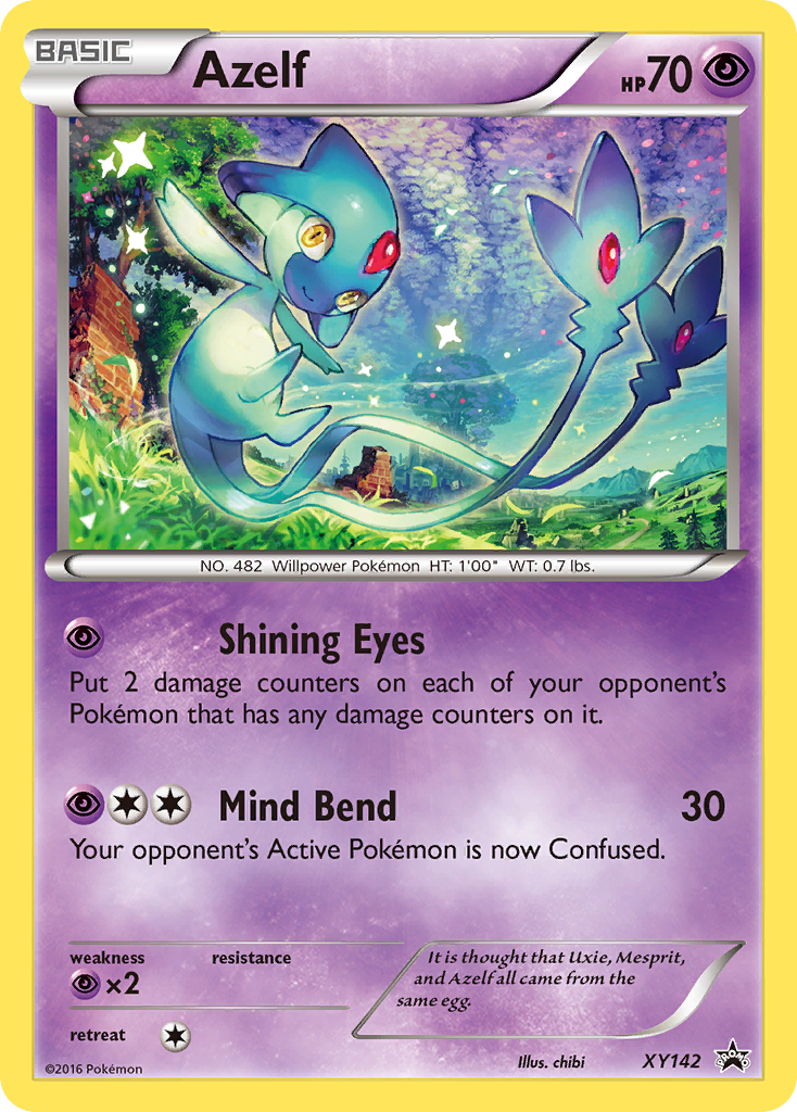 Azelf (XY142) [XY: Black Star Promos] | All Aboard Games