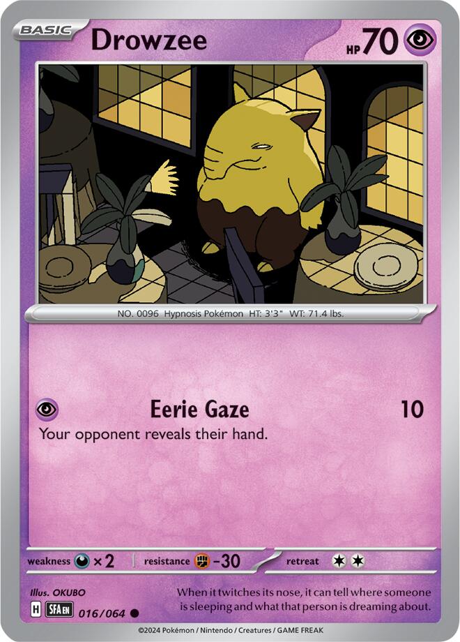 Drowzee (016/064) [Scarlet & Violet: Shrouded Fable] | All Aboard Games