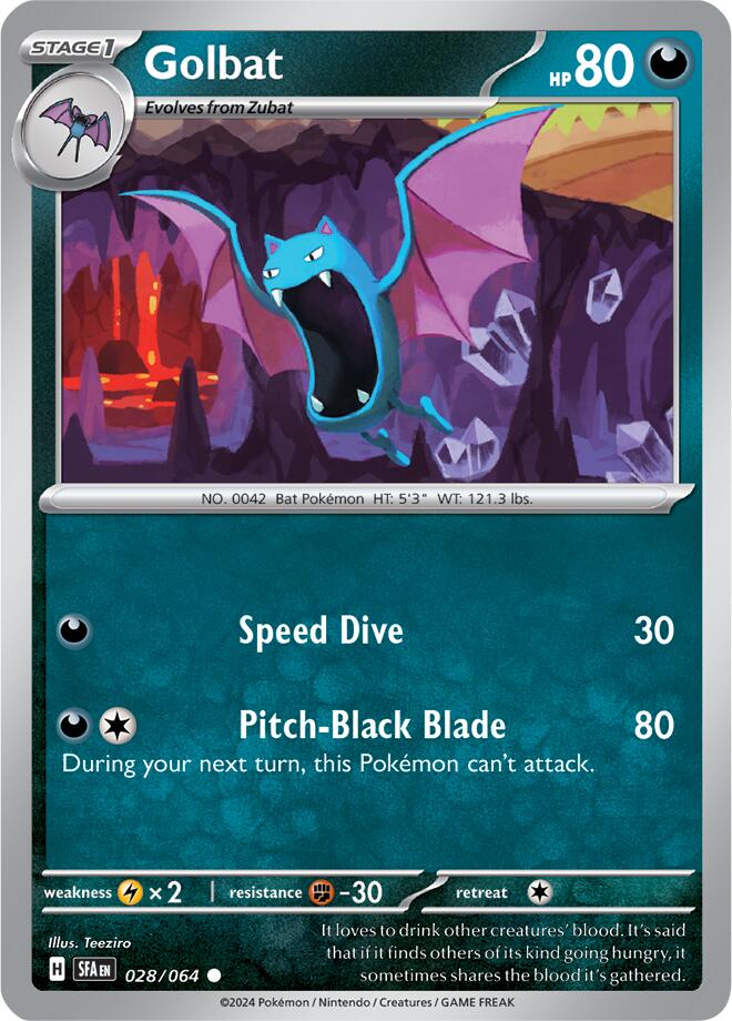 Golbat (028/064) [Scarlet & Violet: Shrouded Fable] | All Aboard Games